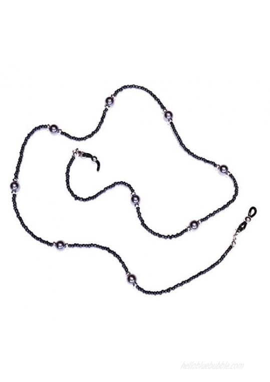 Handmade Simulated Grey Fresh Water Pearl Eyeglass Chain for Women Eyeglass Necklace