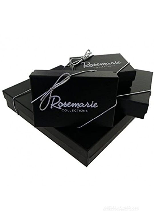 Rosemarie Collections Women's Elegant 3mm Crystal Rhinestone Strap Reader Eyeglass Face Mask Holder Necklace 28.5