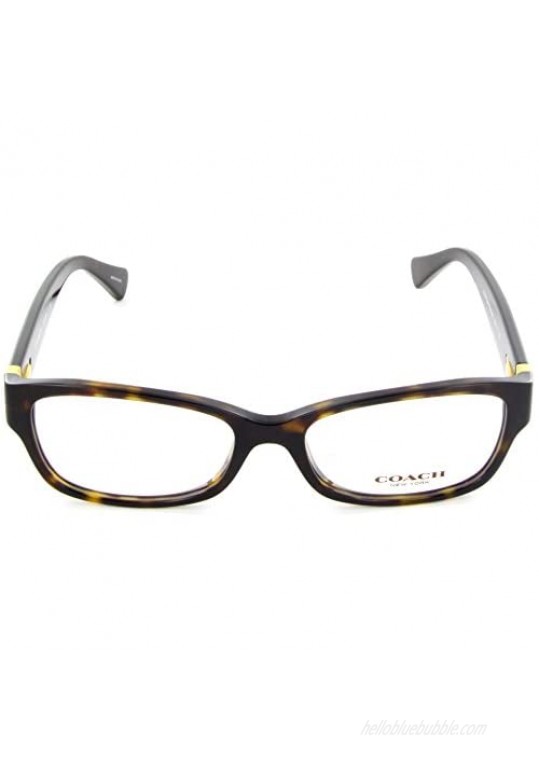 Coach Women's HC6078 Eyeglasses Dark Tortoise 52mm