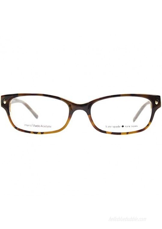 Kate Spade Lucyann Eyeglasses-0JMD Tortoise Gold-49mm
