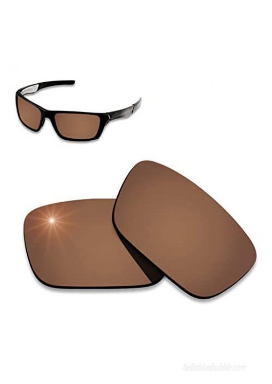 AHABAC Lenses Replacement for Spy Optic Dirk Frame Varieties - Polarized & Anti-Reflective & Water repel