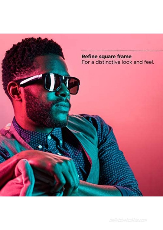Bose Frames Tenor - Rectangular Polarized Bluetooth Sunglasses – Black
