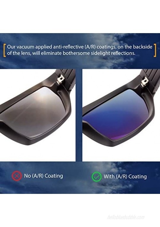 IKON LENSES Replacement Lenses For Von Zipper Lesmore (Polarized) - Fits VonZipper Lesmore Sunglasses