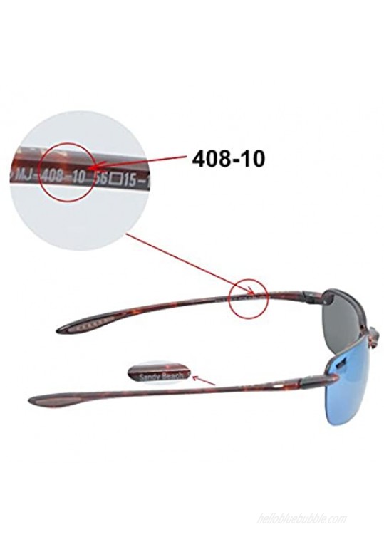 Walleva Replacement Lenses for Maui Jim Sandy Beach Sunglasses - Multiple Options Available