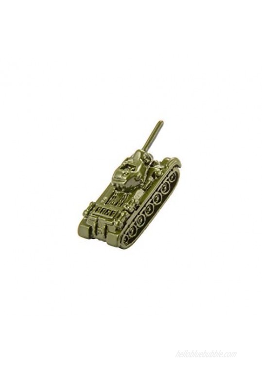 A N KINGPiiN Army War Tank Lapel Pin Badge Gift Party Shirt Collar Costume Pin Accessories for Men Brooch