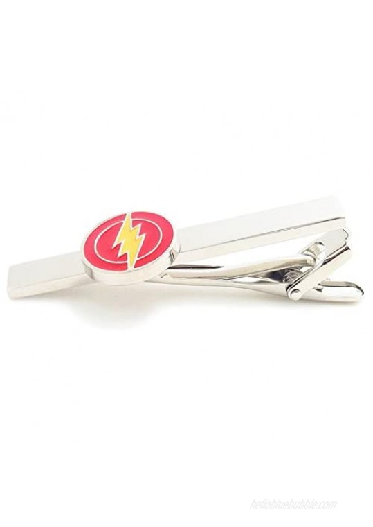 BadmenHome Movie Superhero Series the Flash Tie Clip Fashion Stainless Steel Tie Clip