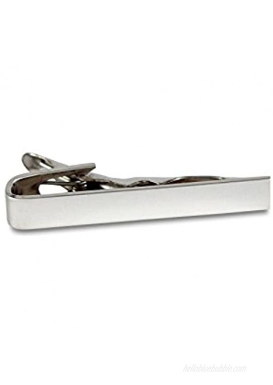 Emblematic Jewelry Made in America Tie Bar (Sterling Silver 925 1.5)