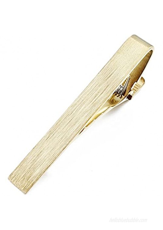 HAWSON Tie Clip Set for Men Tie Bar of 2 Inches Regular Necktie Accessories - 4 or 3 Pieces Set