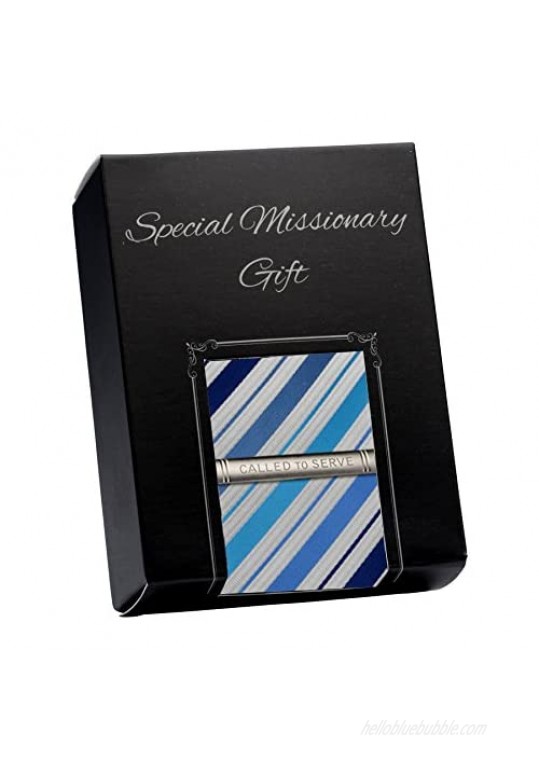 Mens Tie andCalled to Serve Tie Clip for LDS Missionary 58”