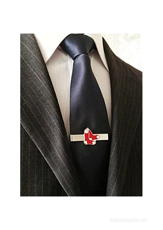 Promotioneer Men's The Team Logo Symbol Series Cufflinks and Tie Clip Tie Bar