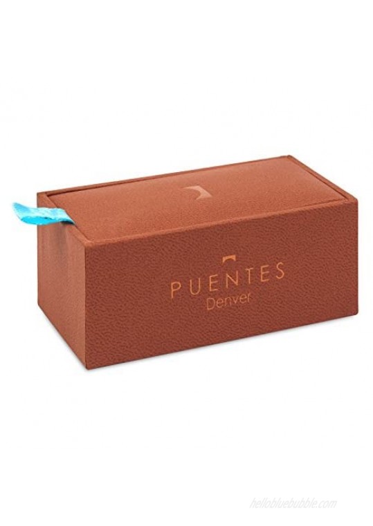 Tie Bar Clip Skinny Narrow and Wide - Gift Boxed by Puentes Denver (Various Sizes & Styles)