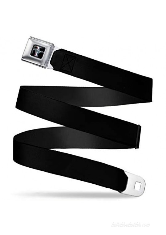 Buckle-Down Seatbelt Belt - Black - 1.0 Wide - 20-36 Inches in Length