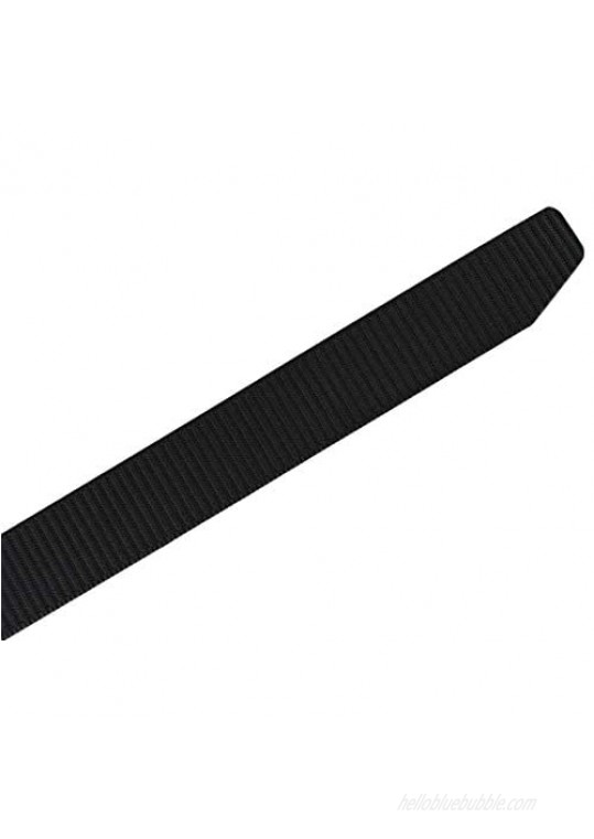 Bullko Web Nylon Belts for Men Adjustable Automatic Slide Click Ratchet Golf Belt