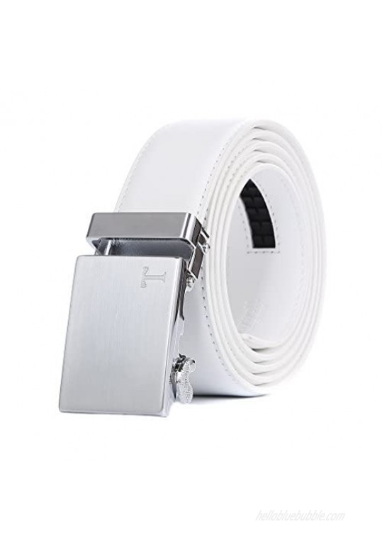 Tonywell Belts for Men Ratchet Belt with Removable Buckle 35mm Leather Belts Custom Fit