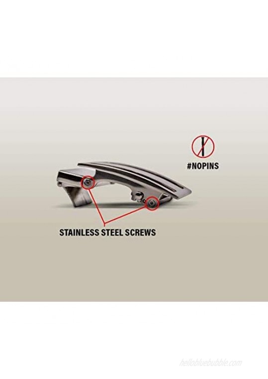 USA Embossed Pewter Aston Black Leather Belt for Men with Adjustable Ratchet Buckle - Nexbelt Ratchet System Technology
