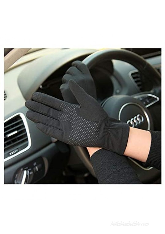 CH&FUN Unisex Women's & Men's UV Protection Outdoor Driving Cycling Antislip Breathable Texting Touchscreen Glove