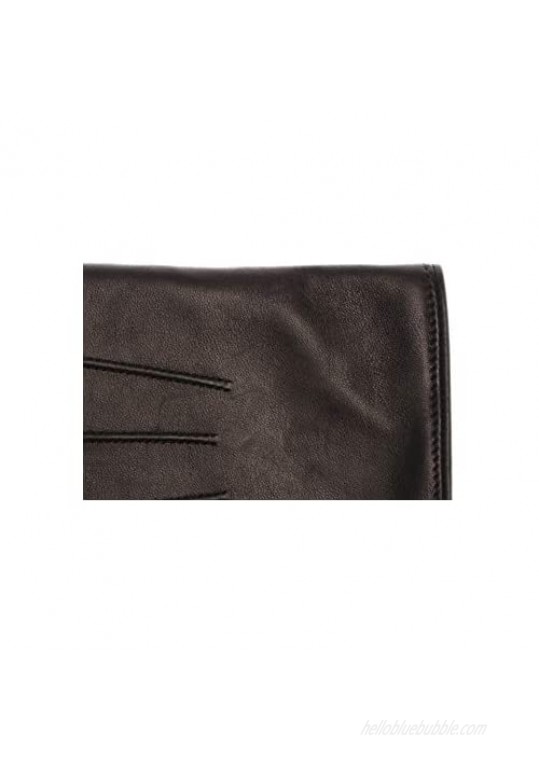 EEM men leather gloves BEN made of lamb nappa leather warm and classic