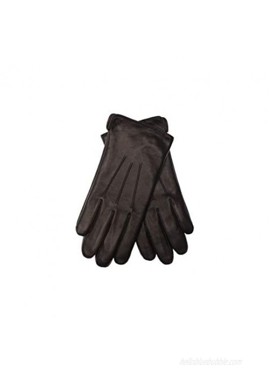 EEM men leather gloves BEN made of lamb nappa leather warm and classic