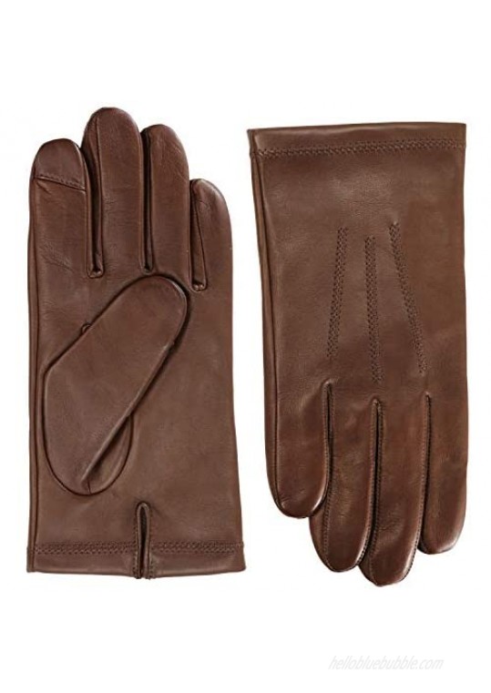 Fownes Brothers & Company mens Leather Glove W/ Cashmere Lining