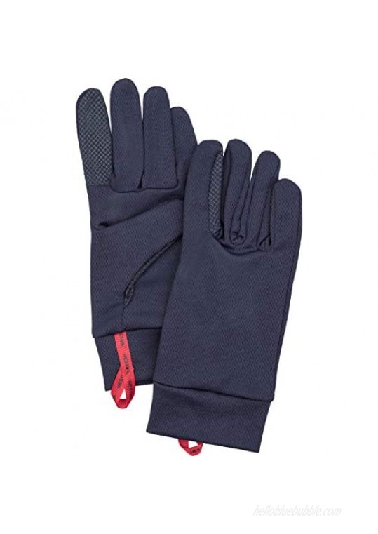 Hestra Touchscreen Gloves: Touch Point Dry Wool Liner-Base Layer Run Hike and Ski