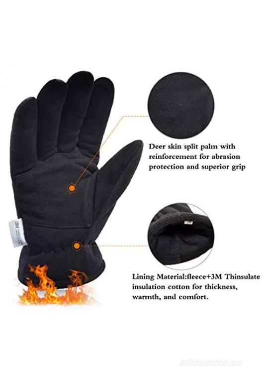 Intra-FIT Winter Thermal Gloves Cold Weather Windstop Keep Warm 3M Thinsulate Winter Working Gloves