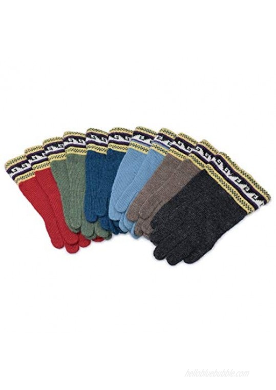 Rugged Andes Trading Company Lightweight 100% Alpaca Wool Gloves