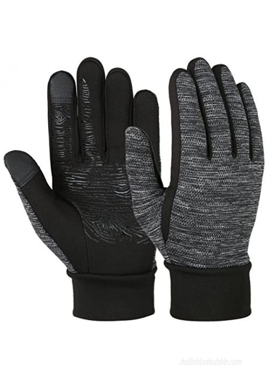 VBG VBIGER Winter Gloves Touch Screen Driving Gloves Anti-slip Cycling Gloves Warm Fleece Gloves for Men Women