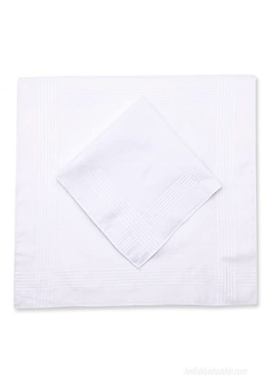 Elephant Brand White Handkerchief – Men’s 12 Pack 100% Cotton