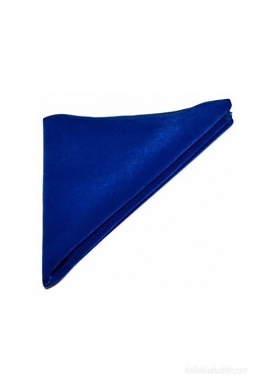 Luxury Royal Blue Velvet Pocket Square  Handkerchief
