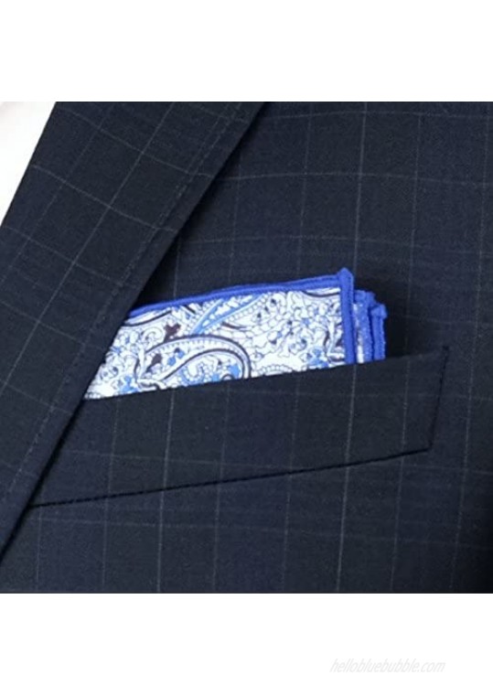 Pocket Square Handkerchief Hanky For Elegant Men Suit Tuxedo Wedding Party 3 PCS