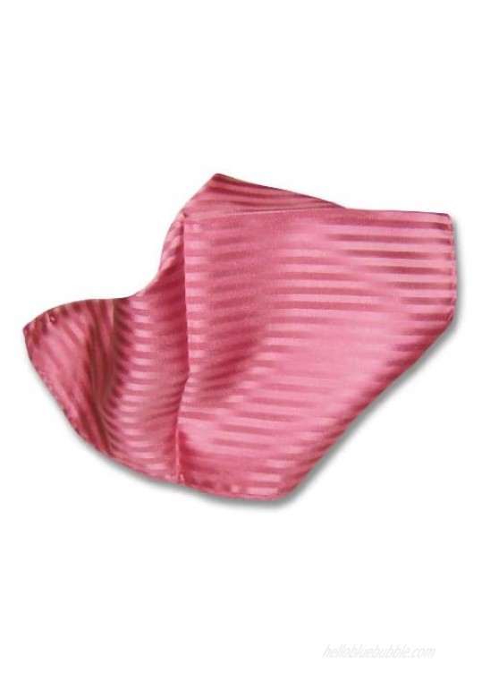 Vesuvio Napoli Striped Solid Hankerchief Pocket Square Hanky Men's Handkerchiefs