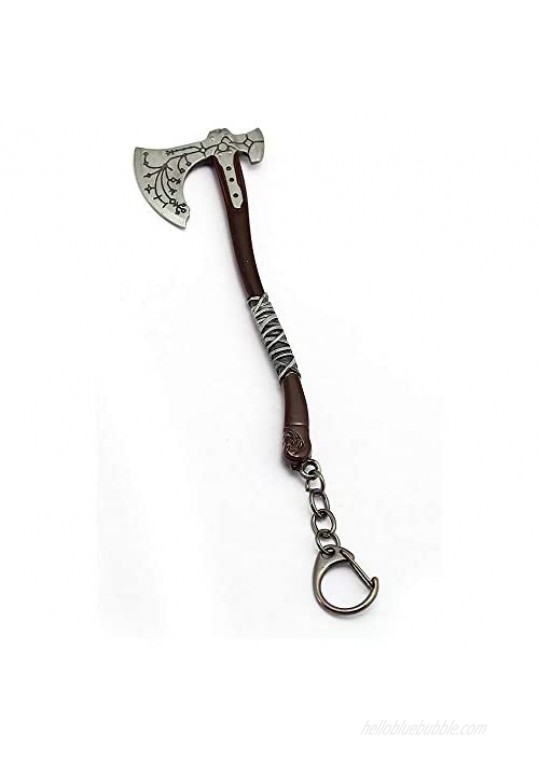 ArtkticaSupply God of War Movie/Game/Series Inspired - Kratos Axe Special Silver Edition keychain/Key-ring Accessory for Keys  Bag  and Wallet. God of War Keychain/Key-ring/Key Accessory