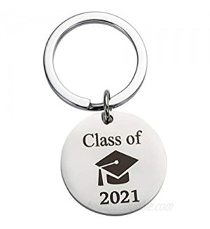 Best Friends Keychain Class of 2021  2021Graduation Gifts for her  him  Friends and Classmates