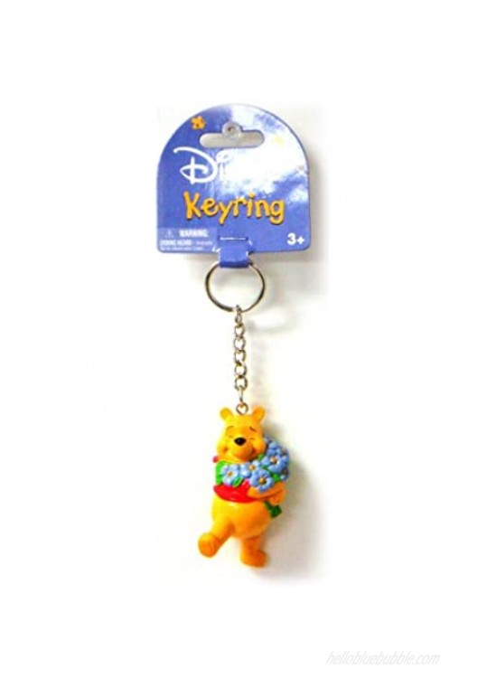 Disney Winnie The Pooh PVC Figural Key Ring Yellow