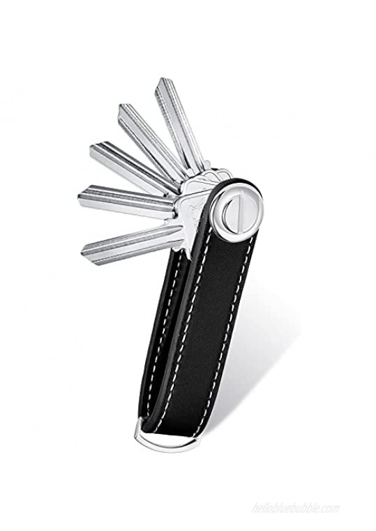 Leather Key Organizer Smart Compact Key Holder Pocket Key Holder