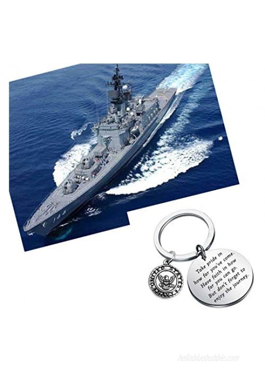 Navy Keychain Gift Military Deployment Gifts Army Graduation Gifts Take pride