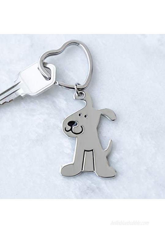 Rescue Pup Keychain - Great Gift for a Dog Lover Each Purchase Provides 4 Donated Meals to Shelter Dogs