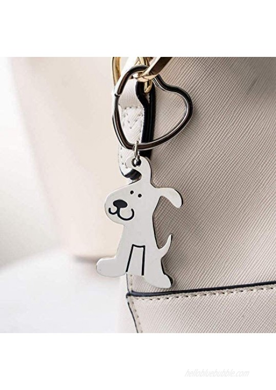 Rescue Pup Keychain - Great Gift for a Dog Lover Each Purchase Provides 4 Donated Meals to Shelter Dogs